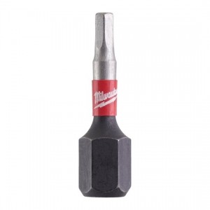 Shockwave Impact Duty vijačni nastavek Milwaukee Hex Hex 2.5 mm x 25 mm dolžine - 2 kos