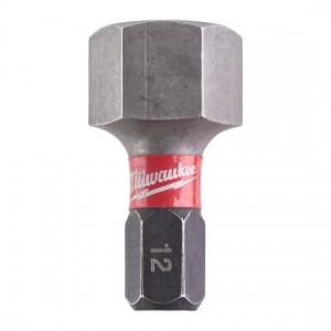 Shockwave Impact Duty vijačni nastavek Milwaukee Hex Hex 12 mm x 25 mm dolžine - 2 kos