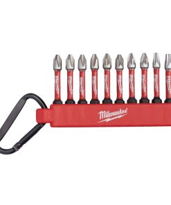 SHOCKWAVE Impact Duty 10 delni set2 udarnih vijačnih nastavkov na karabinerju