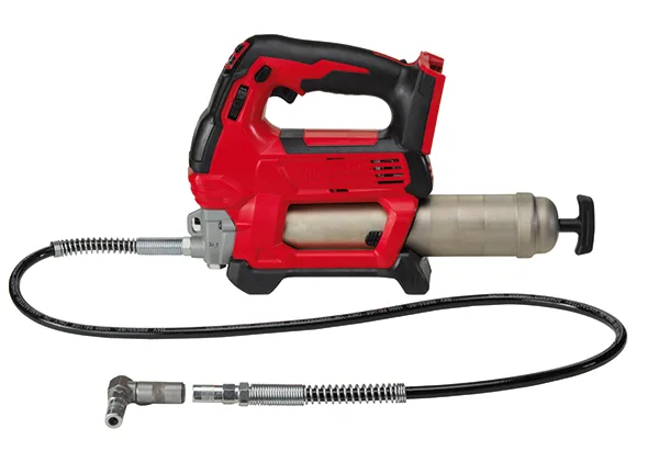 Milwaukee M18 GG akumulatorska mazalka s 690 bari zagotavlja visok tlak mazanja mehanskih delov