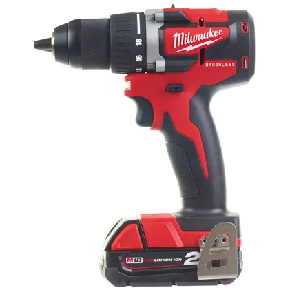 Milwaukee M18 CBLDD brezkrtačni kompaktni vijačnik in vrtalnik