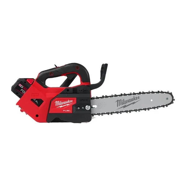 Akumulatorska verižna žaga Milwaukee M18 FTHCHS35 z zgornjim ročajem in Forge baterijo