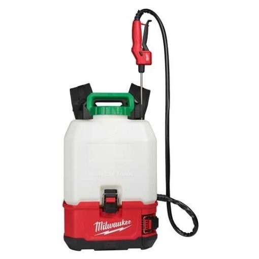 Milwaukee M18 BPFP-CST akumulatorski rezervoar za kemične pripravke z razpršilcem zasnovan za uporabo s SWITCH TANK nosilnim nahrbtnim ogrodjem - slika 2