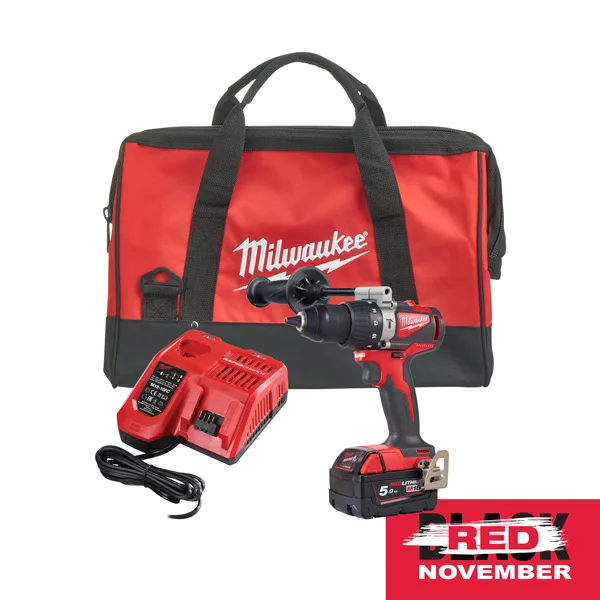 Milwaukee M18 BLPD2-501B akumulatorski brezkrtačni udarni vrtalnik