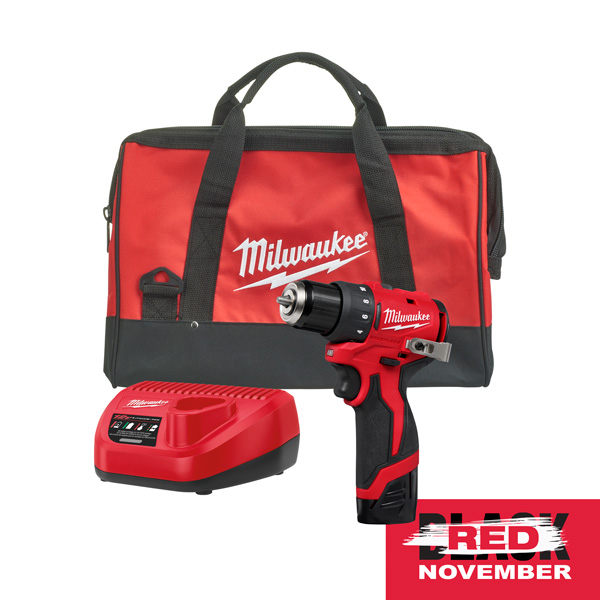 Milwaukee M12 BLDDRC-201B brezkrtačni akumulatorski vrtalnik vijačnik