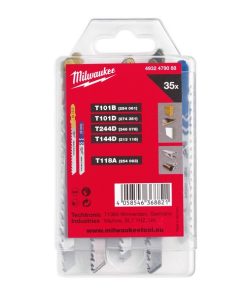 Set 35 žaginih Milwaukee listov za vbodno žago