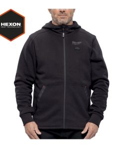 Milwaukee črni ogrevan termoflis HEXON M12 HHBL5-0