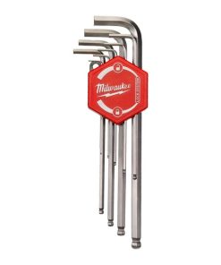 Milwaukee set imbus ključev L-oblike - 9 delni (1,5–10 mm)