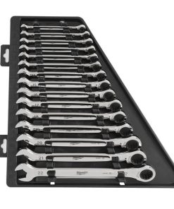 Milwaukee set kombiniranih ključev z ragljo MAX BITE - 15 delni (8-22 mm)