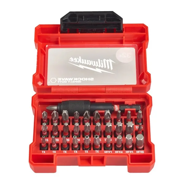 Milwaukee SHOCKWAVE Impact set vijačnih nastavkov 32-delni