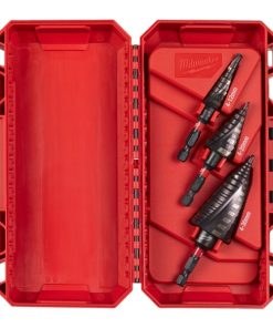 Milwaukee SHOCKWAVE stopničasti svedri 4–30 mm set 3-delni