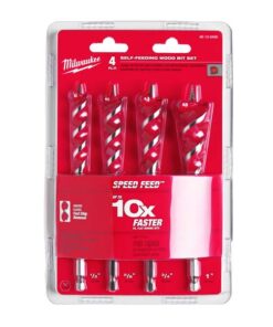Svedri za les 13-25 mm Milwaukee SPEED FEED 4 delni set