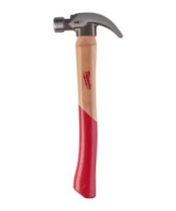 Tesarsko kladivo 450 g Milwaukee z lesenim ročajem