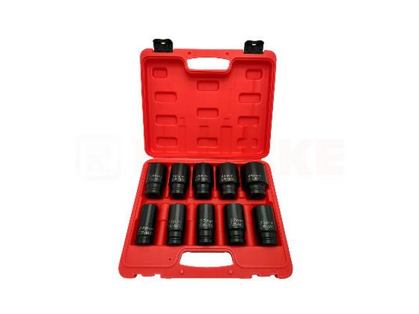 Rotake RT-019K set 10 udarnih nasadnih ključev 3/4"