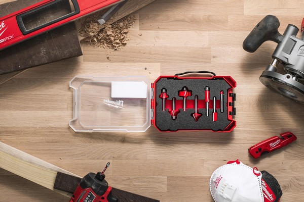 Milwaukee 7 delni set dvoreznih HM rezkarjev z 8 mm vpetjem - slika 4